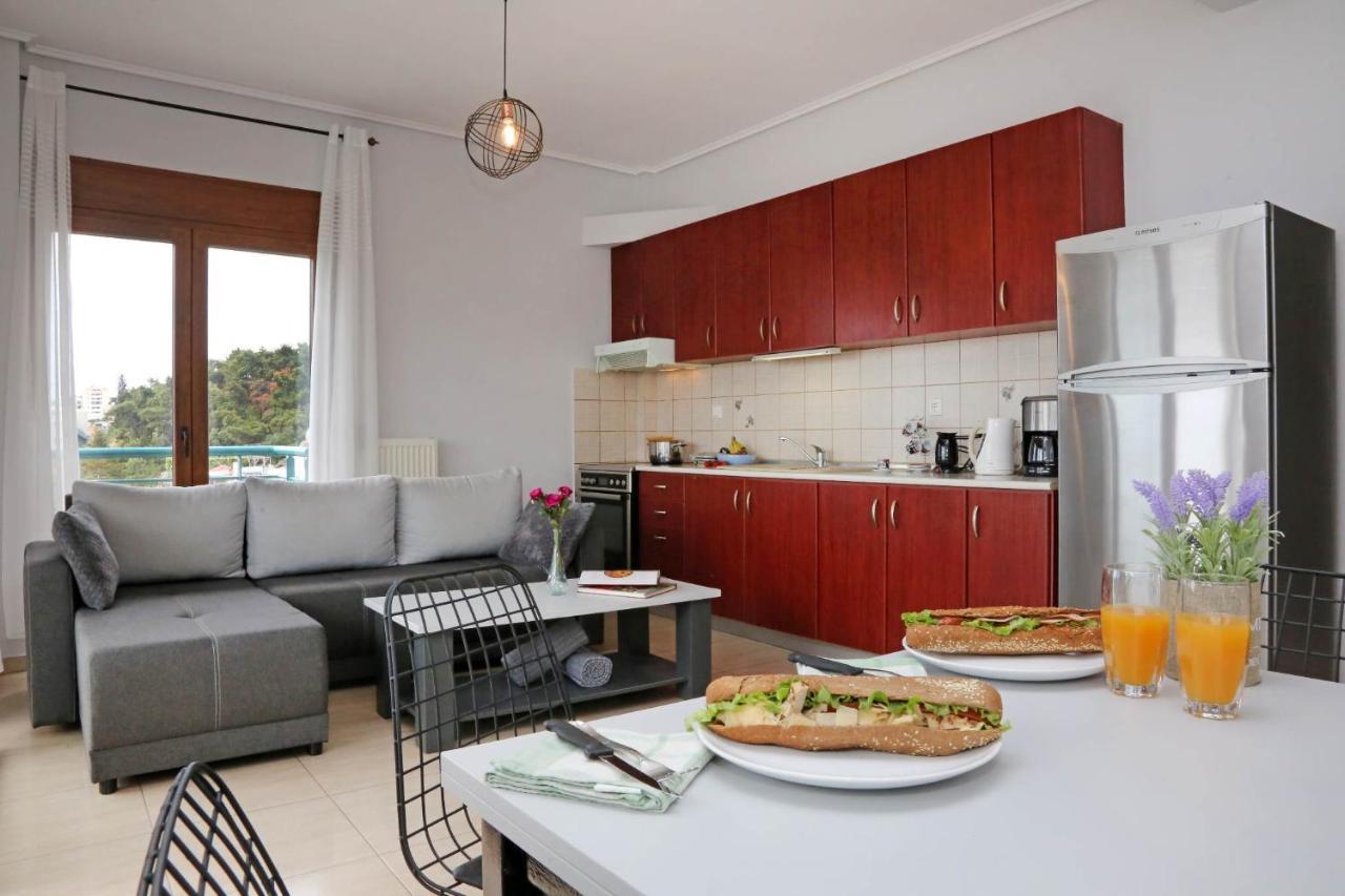 Kavala'S Blue Dream Appartment Bagian luar foto