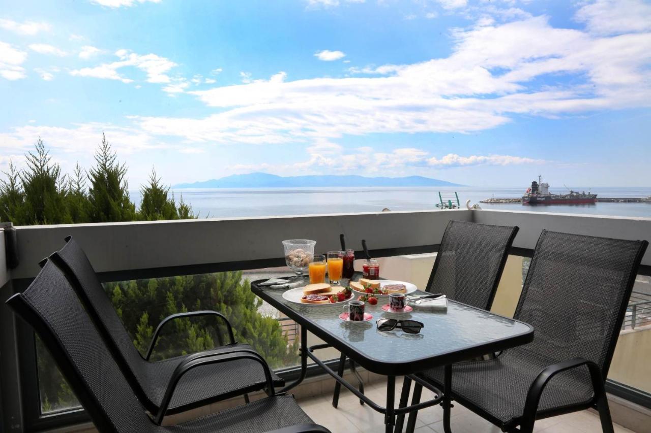 Kavala'S Blue Dream Appartment Bagian luar foto